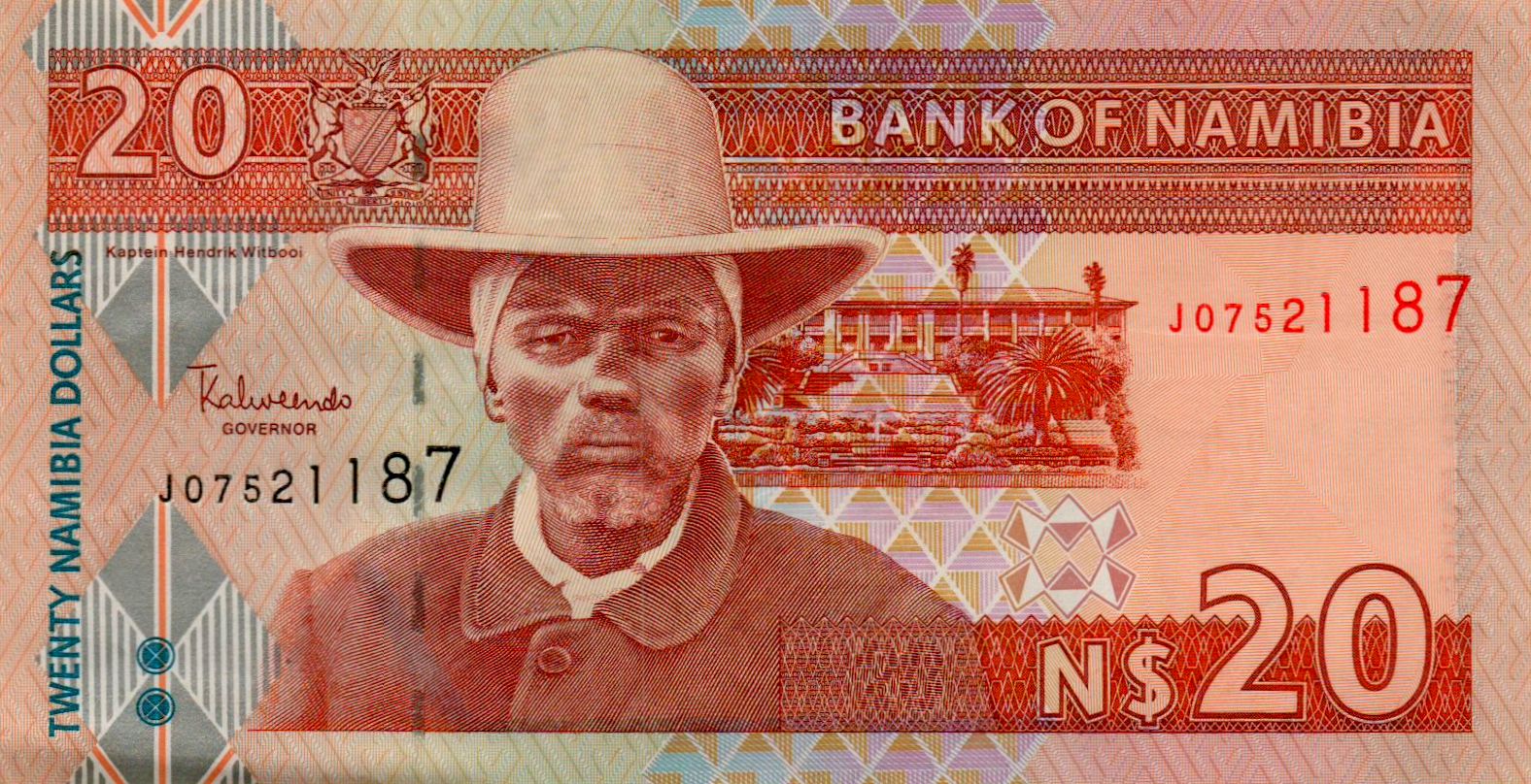 Namibia 20 1993 UNC P-6